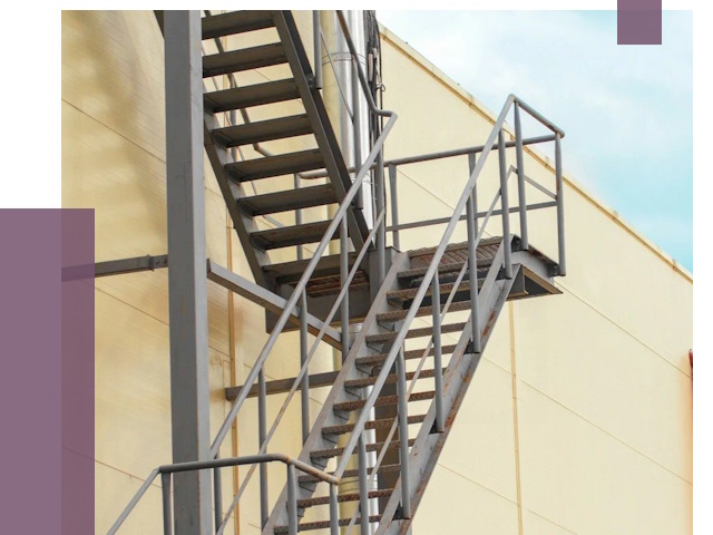 Пожарные лестницы в Азове от 12323 руб. — монтаж и продажа | ПРОЛЁТ-Азв