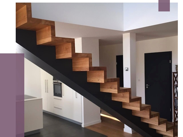 Изготовление деревянных лестниц в Азове от 87287 руб. | ПРОЛЁТ-Азв