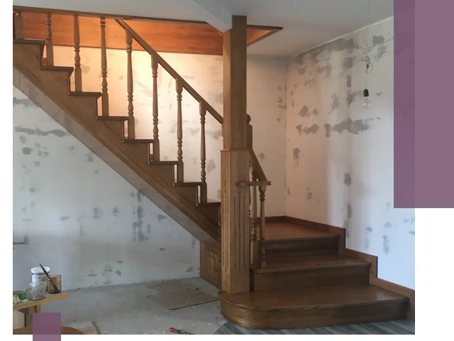 Ремонт деревянных лестниц в Азове: быстро и качественно