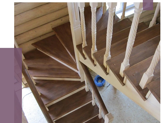 Реставрация деревянных лестниц в Азове от 4313 руб.