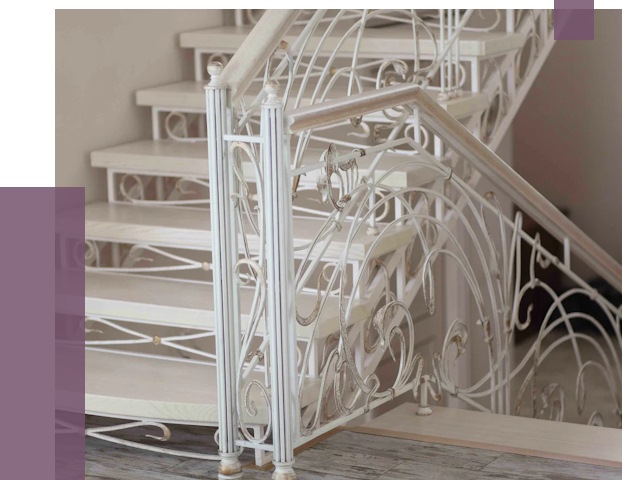 Изготовление кованых лестниц на заказ в Азове от 87287 руб. | ПРОЛЁТ-Азв