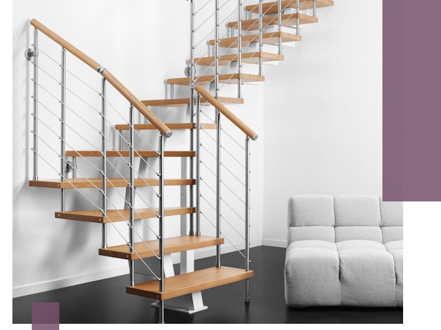 Модульные лестницы под ключ в Азове — монтаж и изготовление