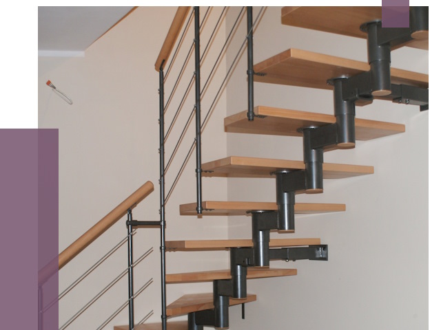 Изготовление модульных лестниц в Азове от 11553 руб. 