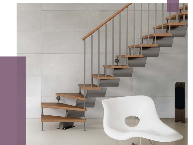 Монтаж модульных лестниц в Азове от 6367 руб. 