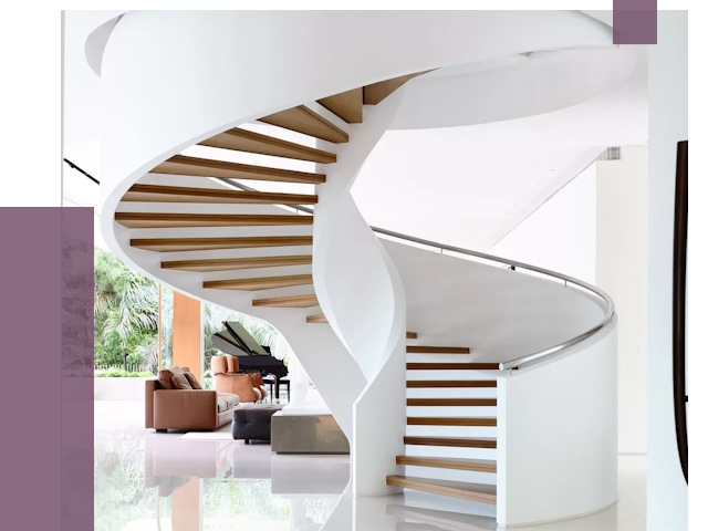 Винтовые лестницы в Азове под ключ от 48778 руб. | ПРОЛЁТ-Азв