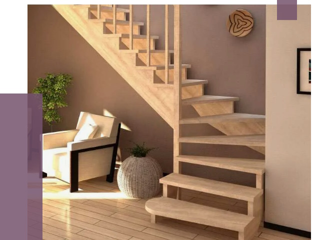 Изготовление Г-образных лестниц в Азове от 18998 руб. 