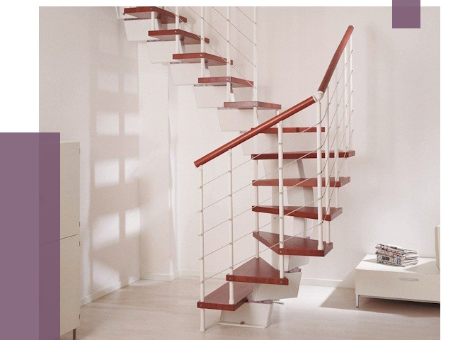 Изготовление лестниц на больцах в Азове от 9756 руб. | ПРОЛЁТ-Азв