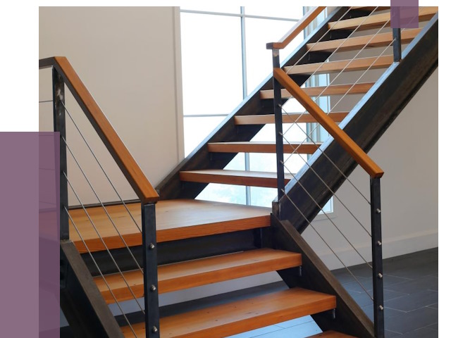 Изготовление лестниц на металлокаркасе в Азове от 18998 руб. | ПРОЛЁТ-Азв
