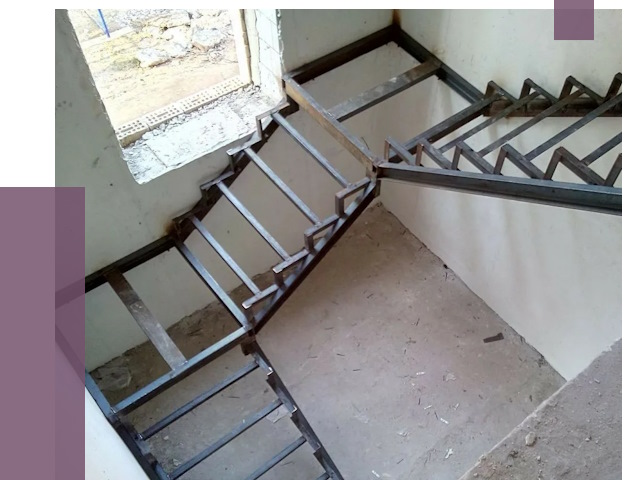 Монтаж лестниц на металлокаркасе в Азове от 12836 руб. — ПРОЛЁТ-Азв