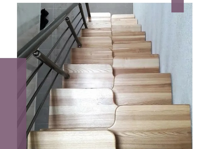 Лестницы гусиный шаг в Азове от 13093 руб. под ключ | ПРОЛЁТ-Азв