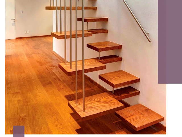 Лестницы «гусиный шаг» на заказ в Азове для узких пространств