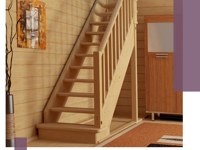 Лестницы эконом класса под ключ в Азове — недорого и быстро