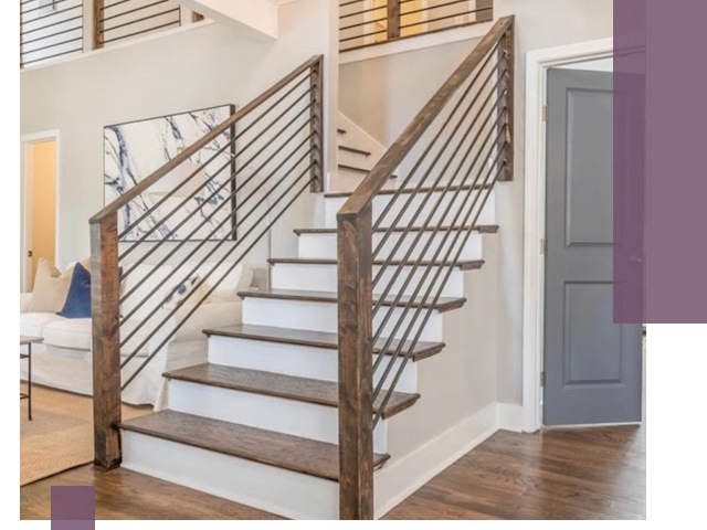 Лестницы для коттеджа под ключ в Азове — изготовление и монтаж