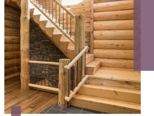 Лестницы в баню под заказ и профессиональный монтаж в Азове