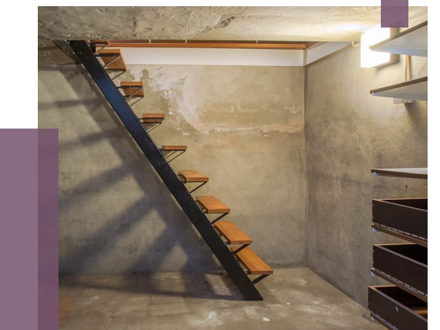 Лестницы в подвал в Азове от 13196 руб. — монтаж | ПРОЛЁТ-Азв