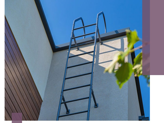 Лестницы на крышу в Азове — изготовление, монтаж, демонтаж