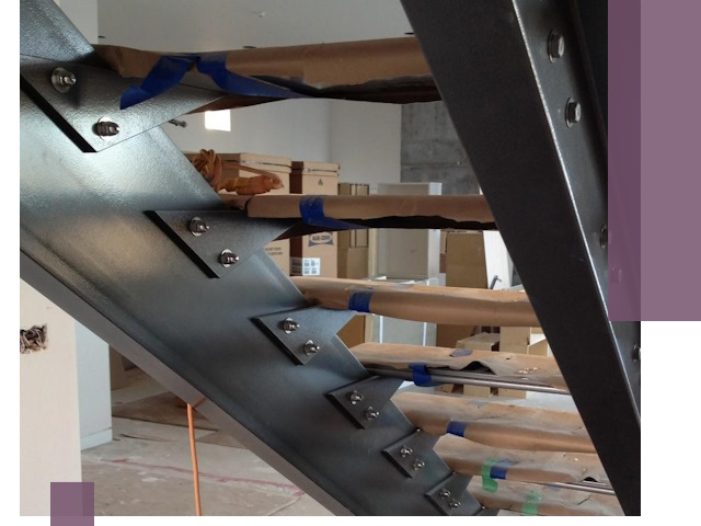 Усиление лестничных конструкций и усиление опор в Азове