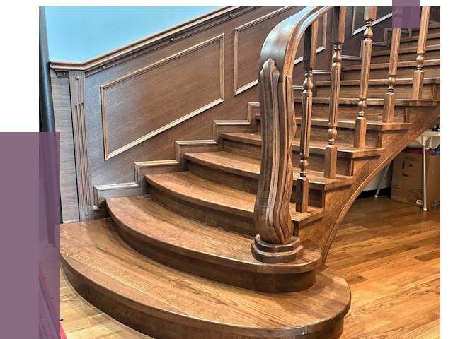 Дубовые лестницы под ключ в Азове от 177140 руб. — ПРОЛЁТ-Азв