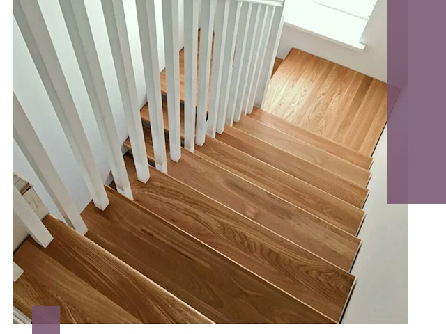 Лестницы из бука в Азове: изготовление, монтаж и демонтаж