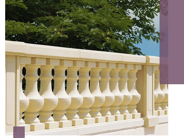 Установка балюстрады в Азове: изготовление и монтаж под ключ