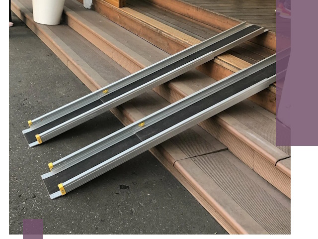 Телескопические пандусы под ключ в Азове — изготовление и монтаж