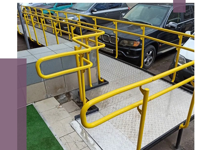 Стационарные пандусы в Азове от 12323 руб. | ПРОЛЁТ-Азв