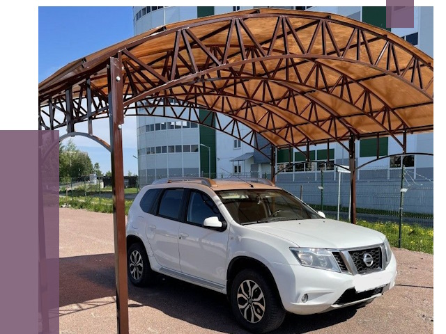 Недорогие навесы в Азове от 43130 руб. | ПРОЛЁТ-Азв