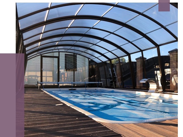 Навесы для бассейна в Азове от 16841 руб. под ключ | ПРОЛЁТ-Азв