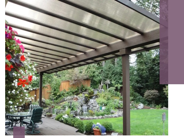 Навесы из поликарбоната под ключ в Азове быстро и надёжно