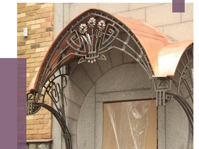 Арочные козырьки в Азове от 14633 руб. 