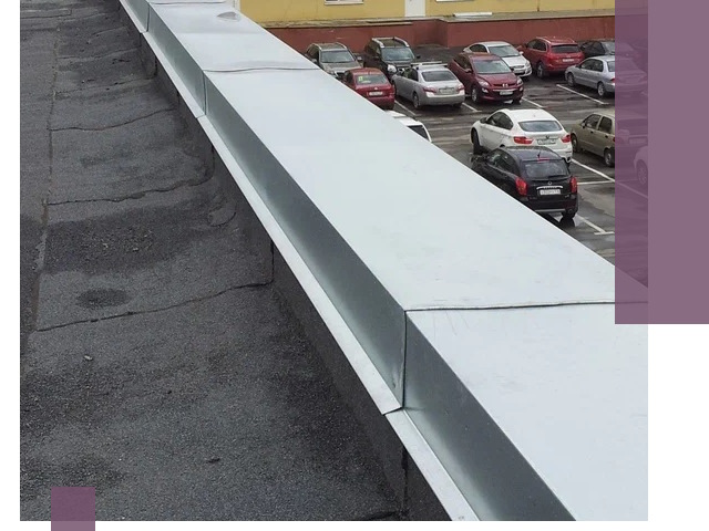 Изготовление парапетов из металла и нержавейки в Азове