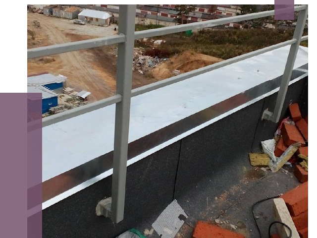 Монтаж парапетов в Азове от 4313 руб.  | ПРОЛЁТ-Азв