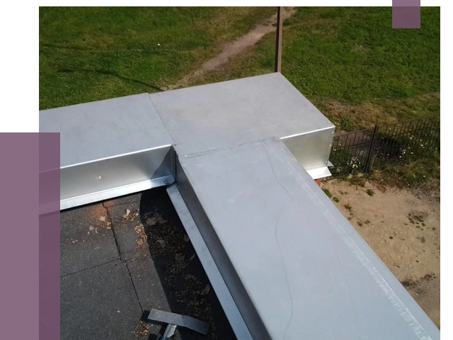 Оцинкованные парапеты в Азове от 8061 руб.  | ПРОЛЁТ-Азв