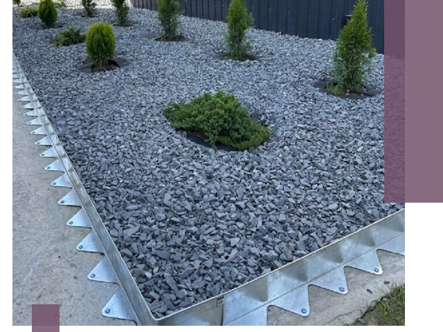 Оцинкованные металлические бордюры под заказ в Азове