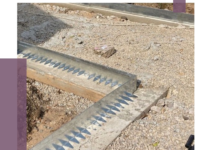 Нержавеющие бордюры в Азове от 4826 руб. под ключ | ПРОЛЁТ-Азв