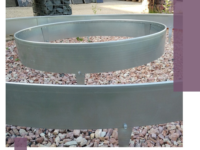 Нержавеющие бордюры под ключ в Азове — изготовление и монтаж