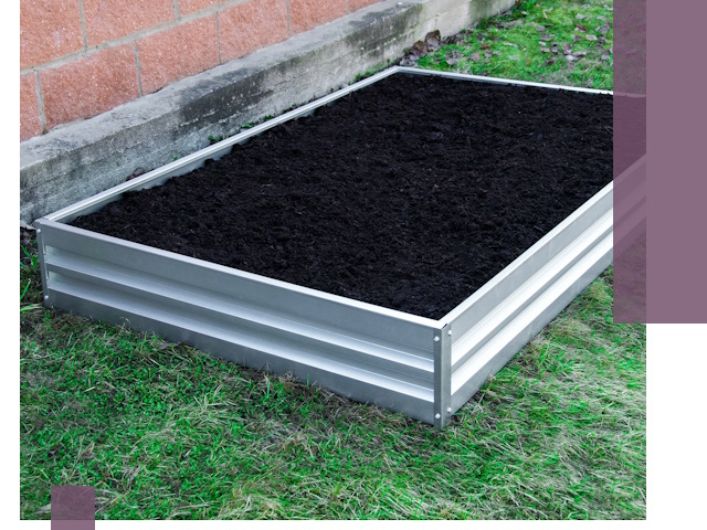 Металлические бордюры для грядок в Азове: прочность и аккуратность