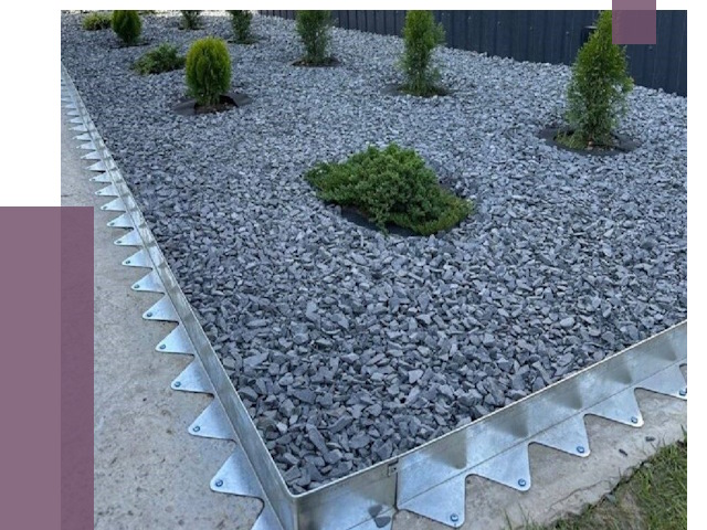 Металлические бордюры для клумб в Азове от 4364 руб.