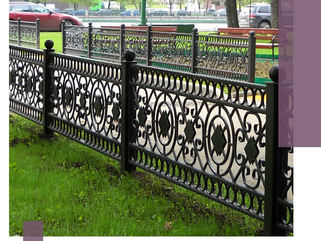 Секционные газонные ограждения под ключ в Азове