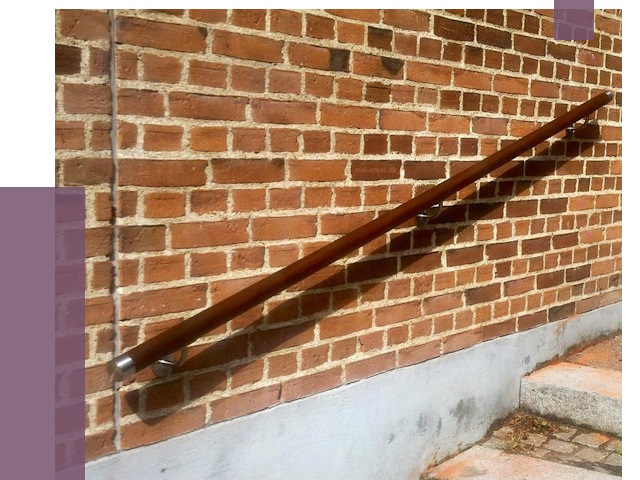 Изготовление пристенных поручней в Азове от 4467 руб. — ПРОЛЁТ-Азв